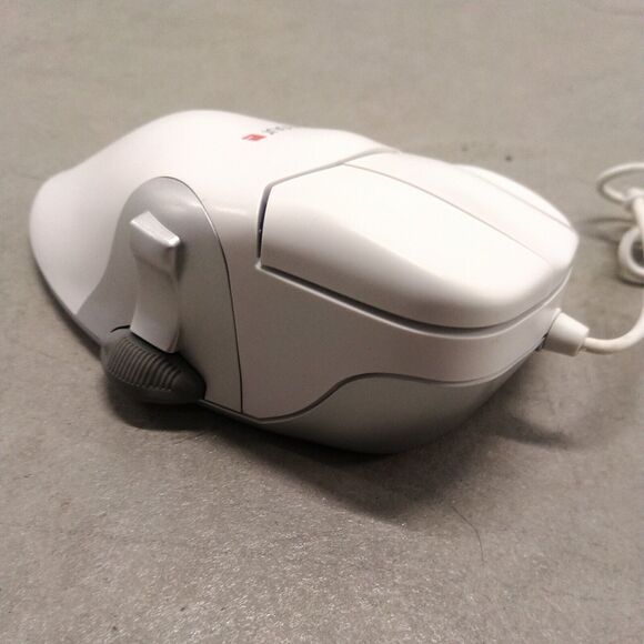 Contour Design PM05-L-L Large Left Handed Contour Mouse Light Gray Tested - Picture 2 of 8